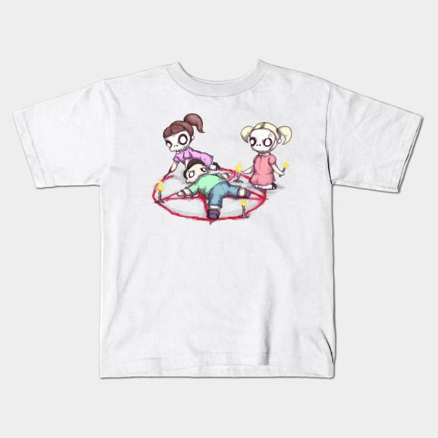 Let's Play Sacrifice Kids T-Shirt by LVBart